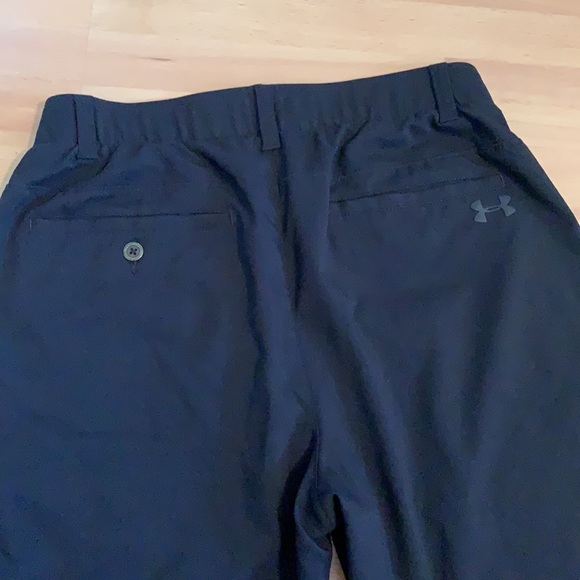 Men’s cropped UA golf pant black - Picture 4 of 4